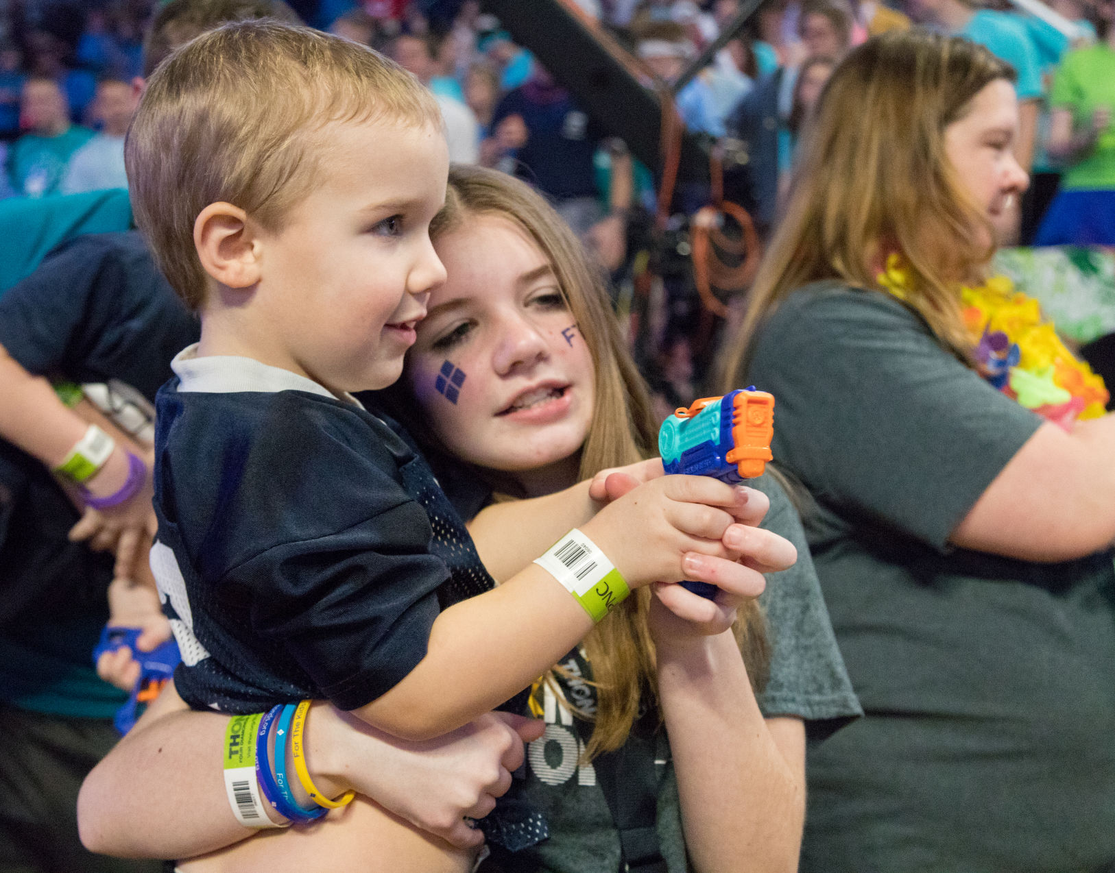Penn State THON 2018 Kids on Floor